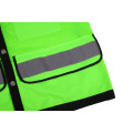 Mesh Hook Loop Safety Gest High Visibility Route Safety Reflective Gest Chalecos de Seguridad